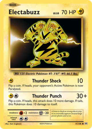 Electabuzz 41/108 XY Evolutions