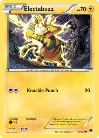 Electabuzz 42/122 XY BREAKpoint