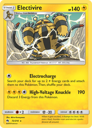 Electivire 72/214