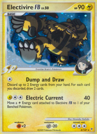 Electivire FB 4/147 Platinum Supreme Victors