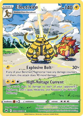 Electivire GG08/70 Sword & Shield Crown Zenith Galarian Gallery