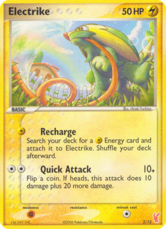 Electrike 2/12 EX EX Trainer Kit 2 Plusle