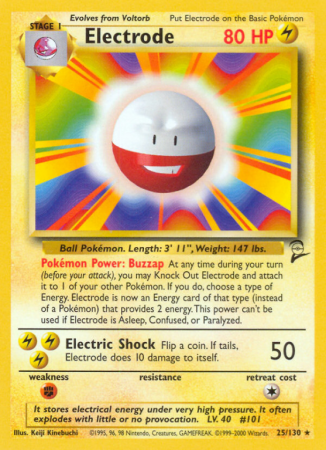 Electrode 25/130 Base Base Set 2