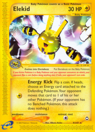 Elekid 9/186 E-Card Aquapolis