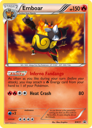 Emboar BW21/101 Black & White BW Black Star Promos