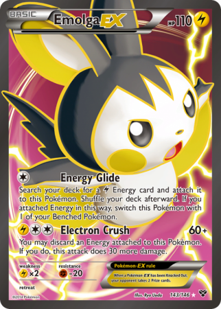 Emolga-EX 143/146 XY XY