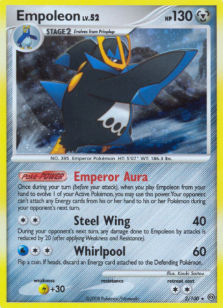 Empoleon 2/100 Diamond & Pearl Stormfront