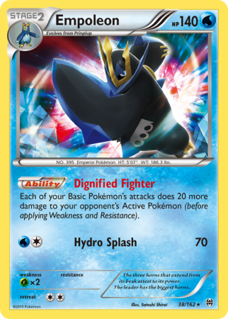 Empoleon 38/162 XY BREAKthrough