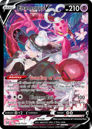 Enamorus V TG18/30 Sword & Shield Lost Origin Trainer Gallery