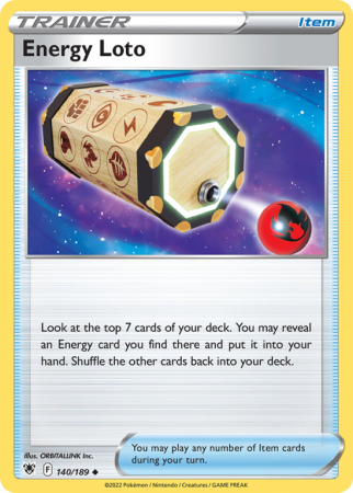 Energy Loto 140/189