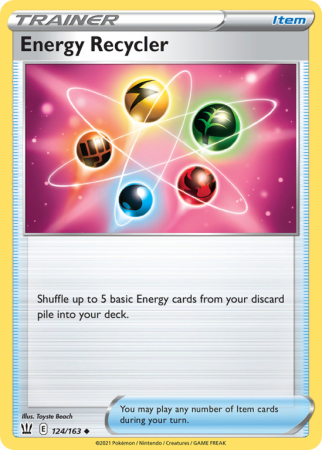 Energy Recycler 124/163 Sword & Shield Battle Styles
