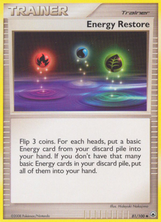 Energy Restore 81/100 Diamond & Pearl Majestic Dawn