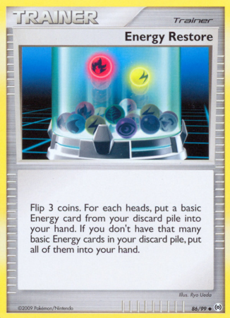 Energy Restore 86/99 Platinum Arceus