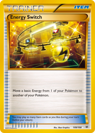 Energy Switch 109/108 XY Roaring Skies