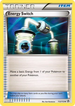 Energy Switch 112/113 Black & White Legendary Treasures