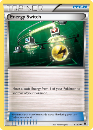 Energy Switch 61/115 XY Generations