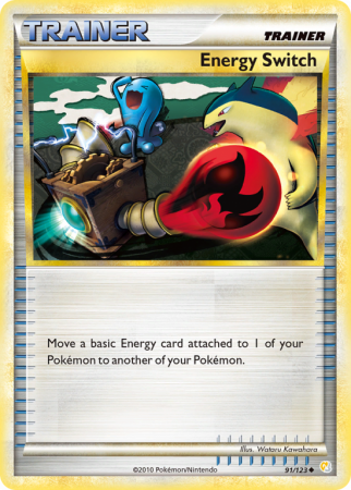 Energy Switch 91/123 HeartGold & SoulSilver HeartGold & SoulSilver
