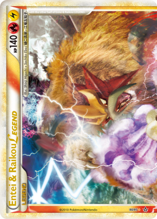 Entei & Raikou LEGEND 90/95 HeartGold & SoulSilver HS—Unleashed