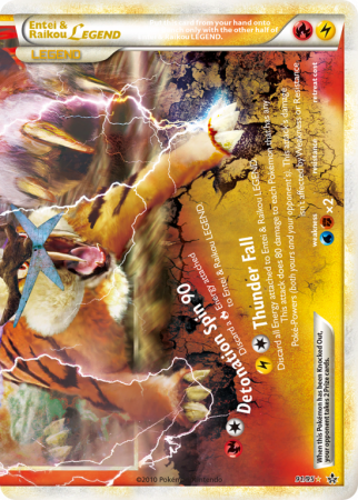 Entei & Raikou LEGEND 91/95