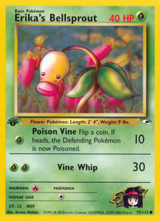 Erika's Bellsprout 75/132 Gym Gym Heroes