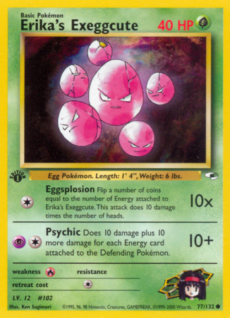 Erika's Exeggcute 77/132