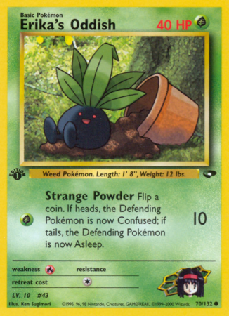 Erika's Oddish 70/132 Gym Gym Challenge