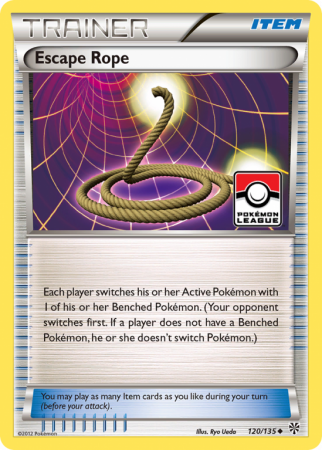 Escape Rope 120/135 Black & White Plasma Storm