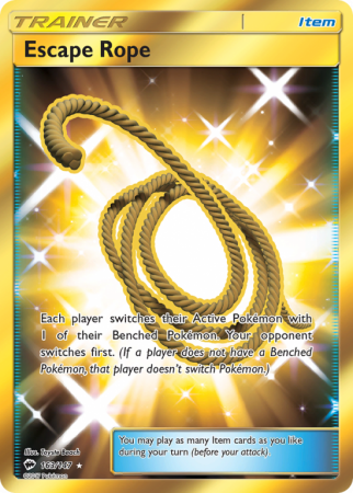 Escape Rope 163/147 Sun & Moon Burning Shadows