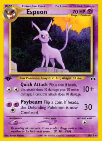 Espeon 20/75