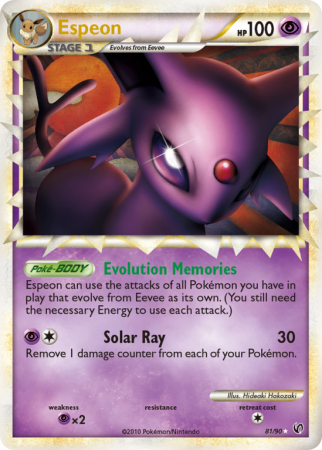 Espeon 81/90 HeartGold & SoulSilver HS—Undaunted