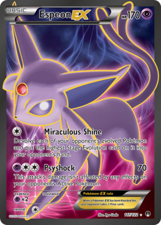 Espeon-EX 117/122 XY BREAKpoint