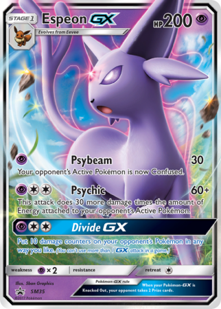Espeon-GX SM35/156 Sun & Moon SM Black Star Promos