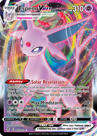 Espeon VMAX 65/203