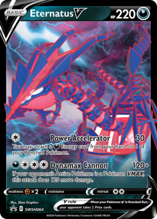 Eternatus V SWSH064/103 Sword & Shield SWSH Black Star Promos