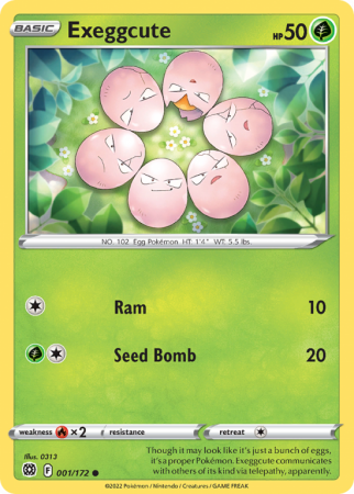 Exeggcute 1/172 Sword & Shield Brilliant Stars