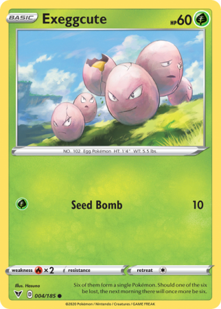 Exeggcute 4/185 Sword & Shield Vivid Voltage