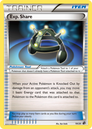 Exp. Share 18/20 Black & White Dragon Vault