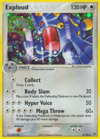 Exploud 3/106 EX Emerald