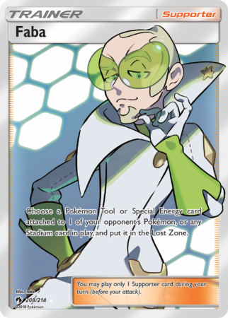 Faba 208/214 Sun & Moon Lost Thunder