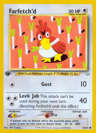 Farfetch'd 43/66 Neo Neo Revelation