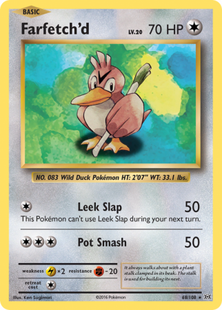 Farfetch'd 68/108 XY Evolutions