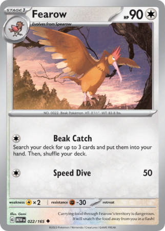 Fearow 22/165