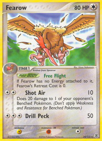 Fearow 24/112 EX FireRed & LeafGreen