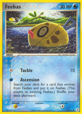 Feebas 61/101 EX Hidden Legends