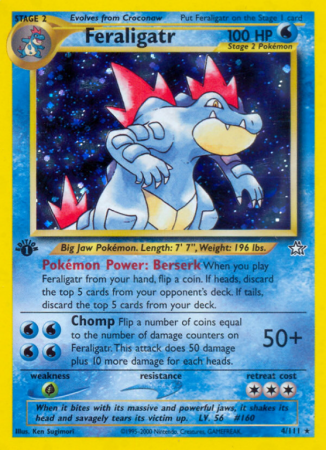 Feraligatr 4/111 Neo Neo Genesis