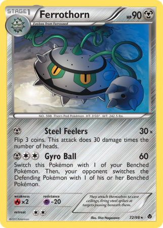 Ferrothorn 72/98 Black & White Emerging Powers