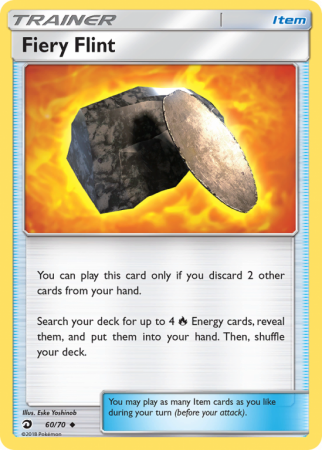 Fiery Flint 60/70 Sun & Moon Dragon Majesty