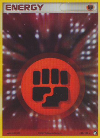 Fighting Energy 108/108 EX Power Keepers