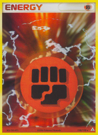 Fighting Energy 110/110 EX Holon Phantoms
