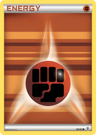 Fighting Energy 80/115 XY Generations